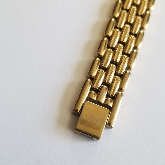 Relisted - Jeanneret Sapphire ladies wristwatch dress watch gold tone - Picture 11 of 16